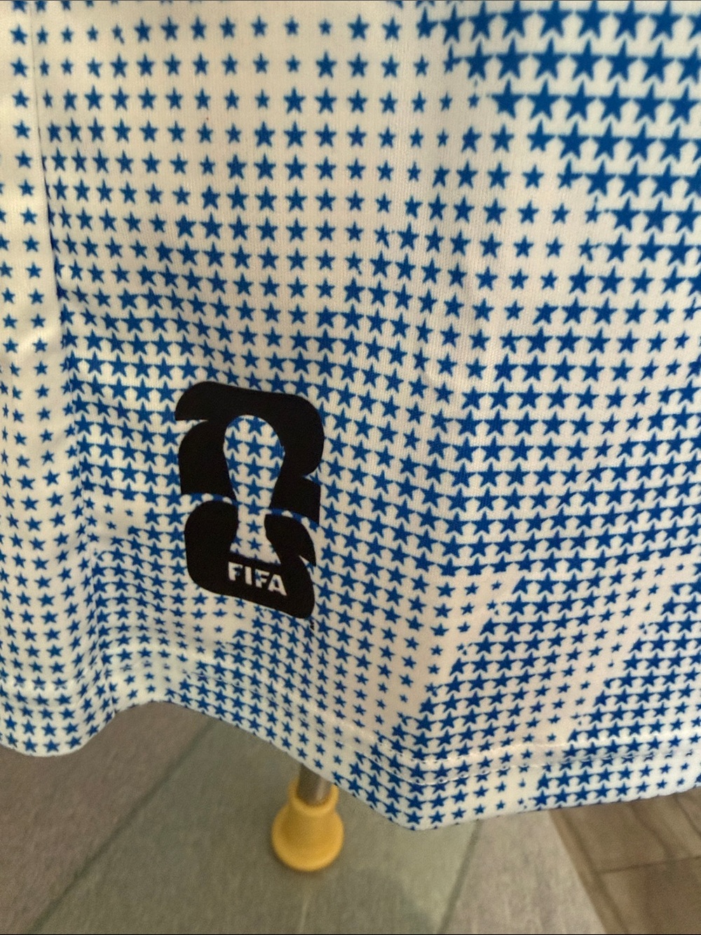 adidas White and Blue USA Soccer Jersey - Picture 3 of 7